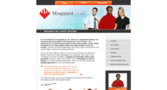 Desktop Screenshot of myapparel.co.uk